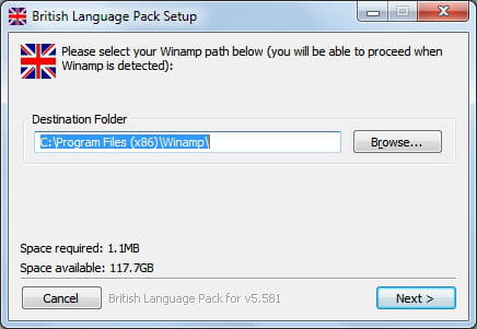 winamp language pack